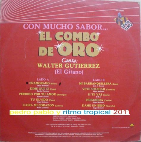 Ritmo Tropical Cumbia Del Ayer El Combo De Oro Con Mucho Sabor No