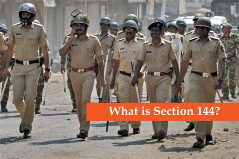 What is Section 144? Meaning of Section 144 CRPC – Legal 60