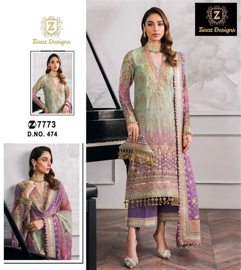 ZIAAZ DESIGNS 357 PAKISTANI SUITS IN INDIA