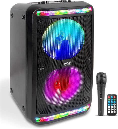 Portable Bluetooth Pa Speaker System W Rechargeable Outdoor