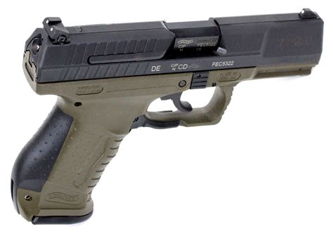 Walther Arms P99 Final Edition 2874172 As 9mm Luger 4 15 1 Od And Black Semi Auto Pistols At