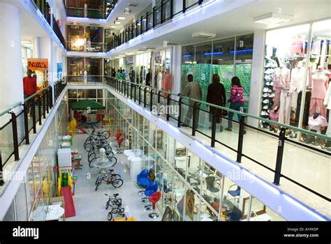 Modern Shopping Centre Addis Abeba Ethiopia Stock Photo Royalty Free