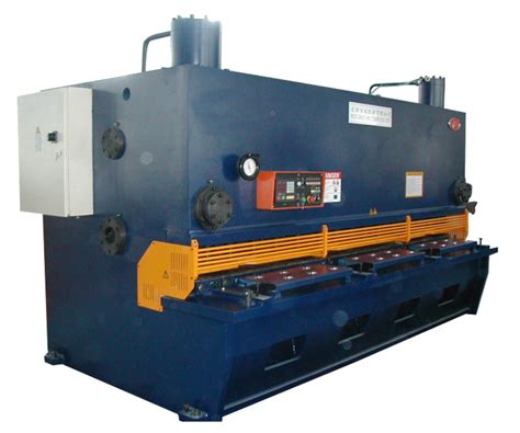 Hydraulic Guillotine Shearing Machine 16mm For Sheet Metal