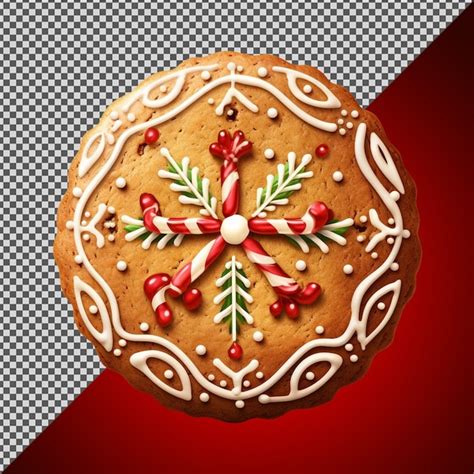 Premium PSD Decorated Tasty Cookie