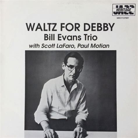 Bill Evans Trio – Waltz For Debby (1990, Vinyl) - Discogs