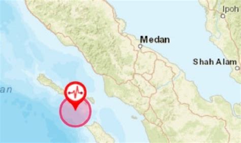 Gempa Terkini M 5 1 Guncang Nias Utara Terasa Hingga Skala IV MMI Di Aceh