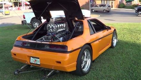 Pontiac Fiero custom with a V-8 engine