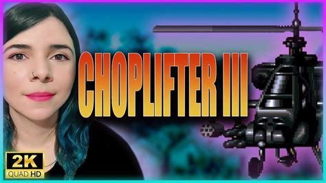 CHOPLIFTER 3 SUPER NINTENDO GAMEPLAY YouTube