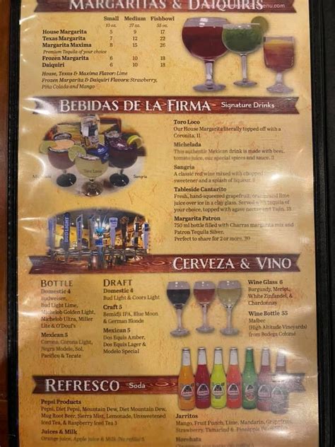 Online Menu Of Mi Rancho Restaurant Bemidji Minnesota 56601 Zmenu