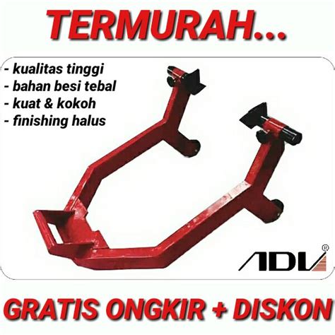 Jual Gratis Ongkir Standar Paddock Pedok Kotak Hollow Universal Di