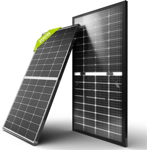 Newpowa W Solar Panel Bifacial Monocrystalline V Solar Panel