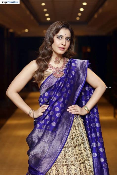 Rashi Khanna Hot And Spicy Saree Pictures In HD Chandrakanth