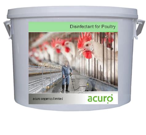 Acuro Disinfectant For Poultry Powder Rs 190 Kg Acuro Organics