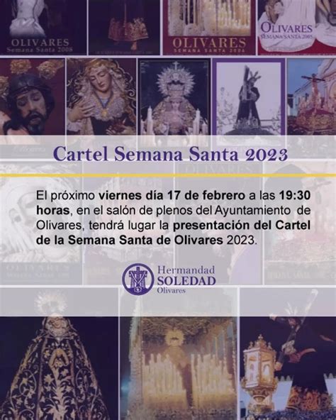 Acto de Presentación del Cartel Semana Santa de Olivares 2023