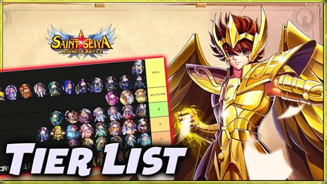 Tier List Test Dohko N Cancer Gg Parah Saint Seiya Legend Of