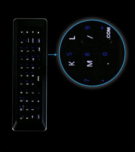 New For Vizio Smart Tv Remote Control Xrt With Qwerty Keyboard