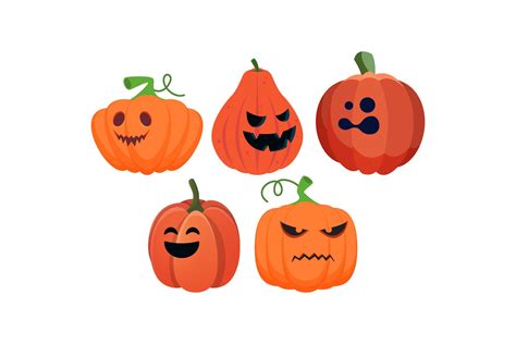 Halloween Pumpkin Illustration Graphic by thinkcloud · Creative Fabrica