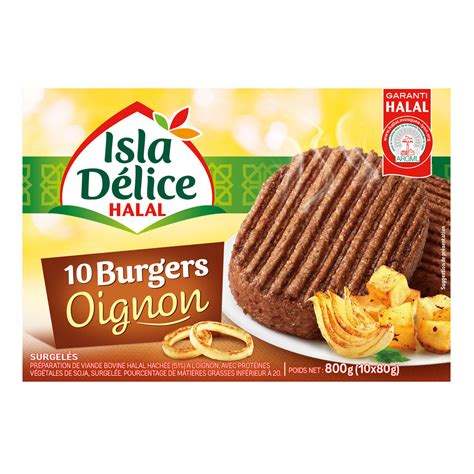 Burgers Halal L Oignon Isla Delice Les Burgers De G Prix