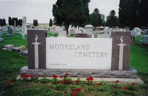 Mooreland Cemetery In Mooreland Indiana Find A Grave Cemetery