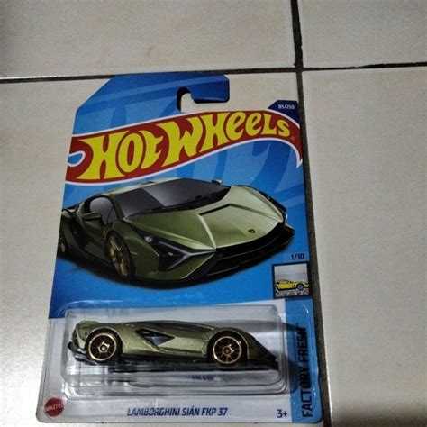 Hot Wheels Lamborghini Sian FKP 37 Shopee Malaysia