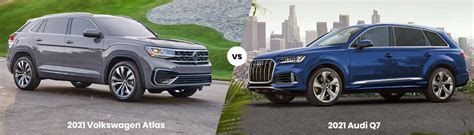 2021 Vw Atlas Vs Audi Q7 Lithia Volkswagen Of Des Moines