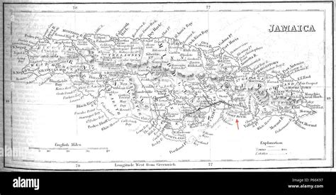 Map Of Kingston Jamaica Hi Res Stock Photography And Images Alamy