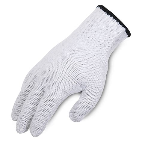 Knitted Polycotton Glove PVC Single Sided Dots