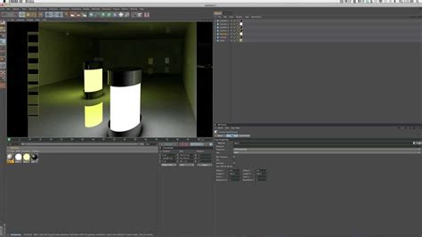 How To Light A Scene With Global Illumination C4d Tutorial Youtube