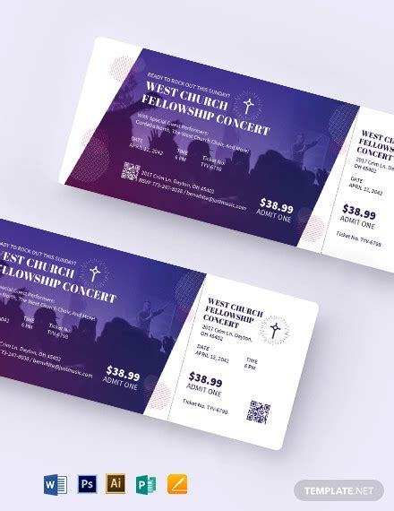 Gospel Concert Ticket - 10+ Examples, Word, Pages, How to Design