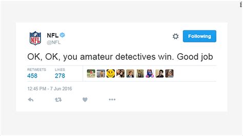 Nfls Twitter Account Hacked Said Commish Roger Goodell Died