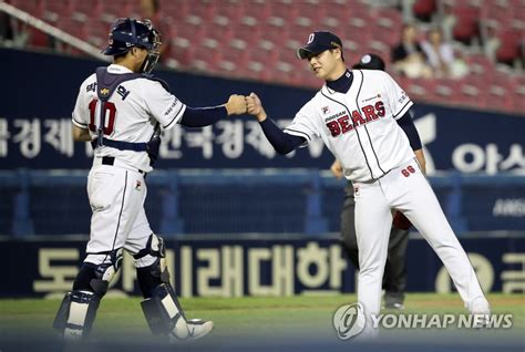 아시안게임 야구대표팀 막내 박치국 성인 대표팀에선 꼭 金 연합뉴스