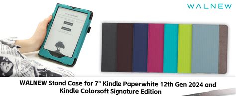 Walnew Stand Case For 7 All New Kindle Paperwhite 12th