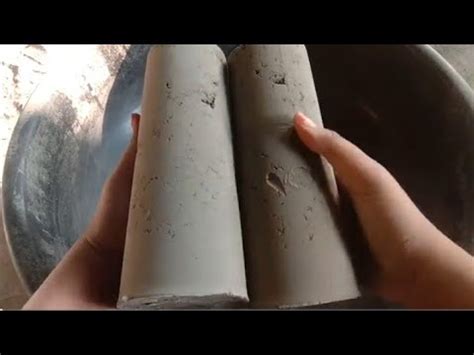 Pure Cement Cones Super Soft Silky Dusty Melting Satisfying Video