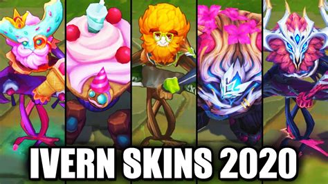 All Ivern Skins Spotlight League Of Legends Youtube