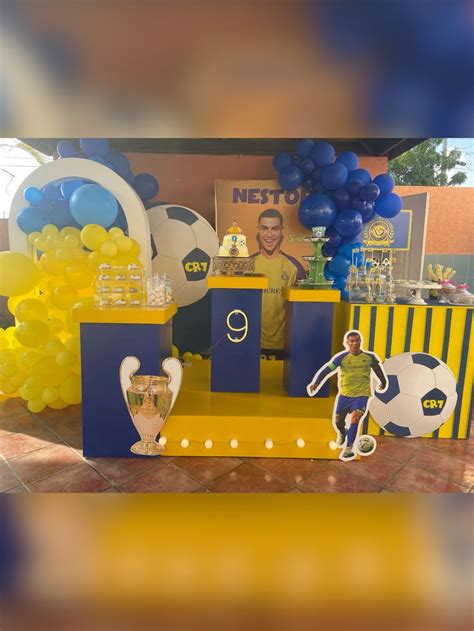 Cristiano Ronaldo CR7 Al Nassr birthday Fiestas de cumpleaños de