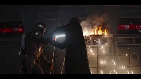 Mando Vs Moff Gideon 1 2 The Mandalorian Season 2 Clip YouTube