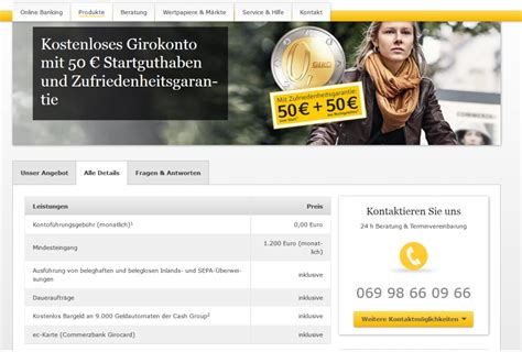 Commerzbank Girokonto Erfahrungen 2024 Das Angebot Im Test