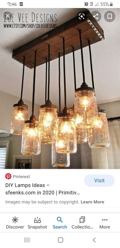 Pin On House Modern Rustic Chandelier Chandelier Design Mason Jar Lamp