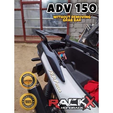 HONDA ADV 150 BRACKET RACK X STAY GRAB BAR Shopee Philippines