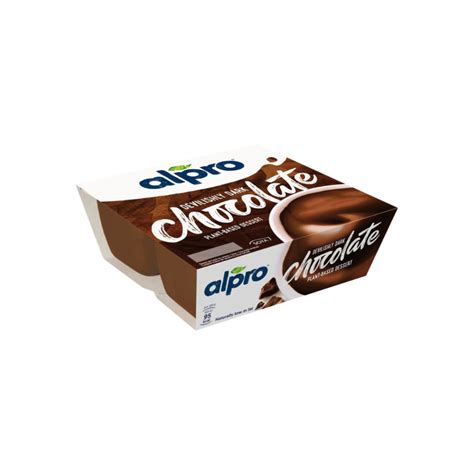 Alpro Dark Chocolate Plant Based Dessert Munch