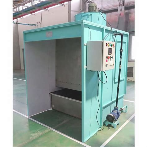 Multicolor Steel Water Wash Spare Paint Booth For Industrial