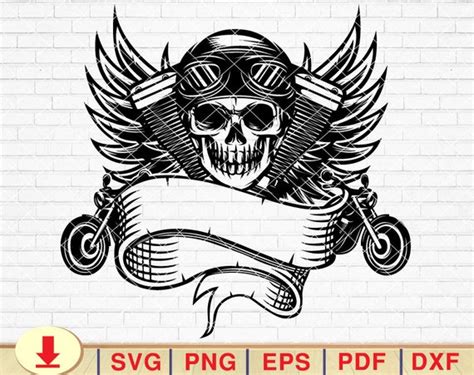 Motorcycle With Wings Svg In Loving Memory Svg Motorbike 45 Off