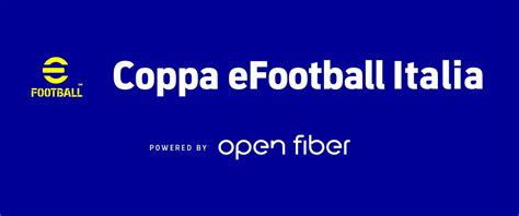 Open Fiber è il nuovo sponsor ufficiale della Coppa eFootball Italia