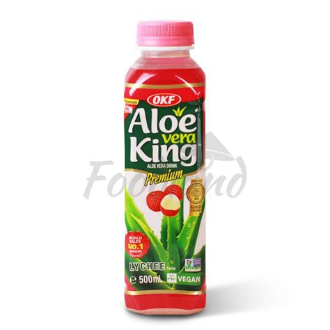 Aloe Vera Lychee OKF KING 500 Ml Asian Food E Shop Foodland