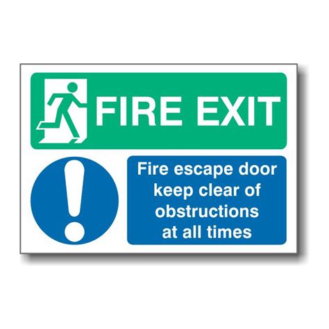 Fire Door Signs Emergency Exit Door Signs Stocksigns Atelier Yuwa Ciao Jp