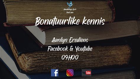 Handelinge Aanlyn Bonatuurlike Kennis Elmore Youtube