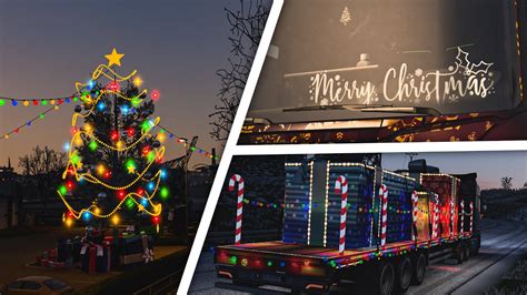 7 Christmas Mods For Euro Truck Simulator 2 YouTube