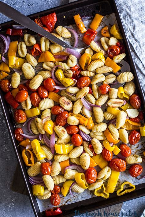 Sheet Pan Gnocchi And Veggies The Beach House Kitchen