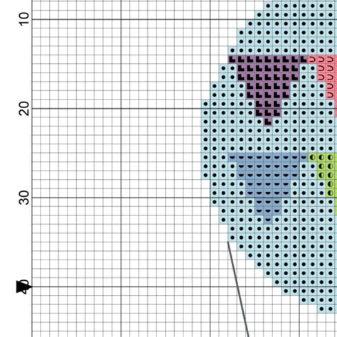 Hot Air Balloon Flowers Cross Stitch Pattern Daily Cross Stitch