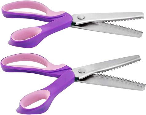 Threadnanny Zig Zag Scalloped Pinking Shears Piece Stainless